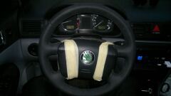 Руль в кожу +перфорация