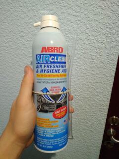 №31. Чистка климата пенным очистителем ABRO AC-100