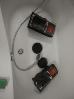 №16. Фары Made in Czhechoslovakia (Часть 2. Мойка. Разборка)