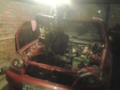 Снял двигатель. Пусть будет свап ч.1