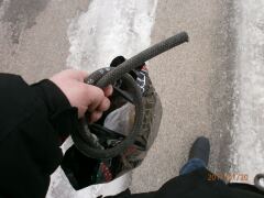 81.Топливный шланг, который очень устал от жизни