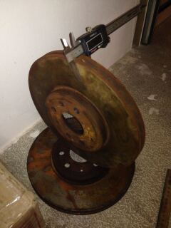 КУпил тормозные диски с разборки