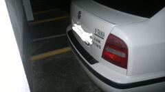 Накладка заднего бампера Милотек — примерка/мнения image #3