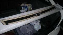 Накладка заднего бампера Milotec image #2